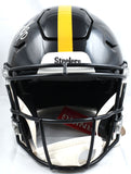 TJ Watt Autographed Steelers F/S Speed Flex Helmet - Beckett W Hologram *White