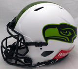 Tyler Lockett Autographed Seahawks Lunar Eclipse Full Size Auth Helmet (Smudged)