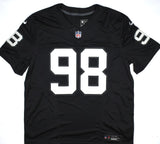 Maxx Crosby Signed Las Vegas Raiders Black Nike Vapor Limited Jersey- Fanatics