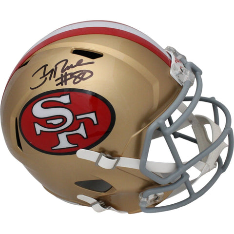 Jerry Rice Autographed San Francisco 49ers TB F/S Helmet FAN 44958