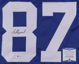 Sterling Shepard Signed Giants Jersey (Beckett COA) New Yorks #2 Pck 2016 Draft