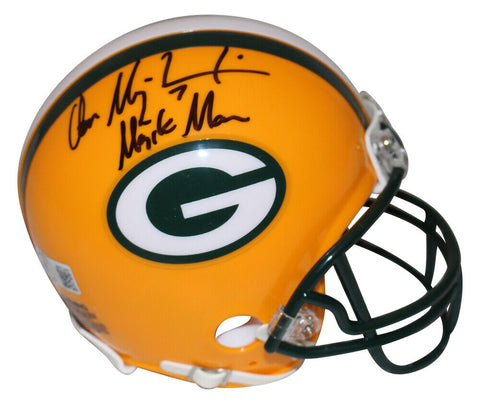 Don Majkowski Autographed Green Bay Packers VSR4 Mini Helmet Beckett 35580