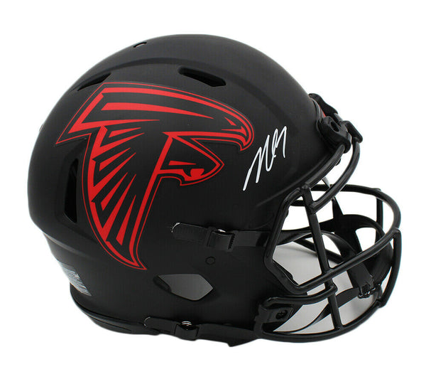 Michael Vick Signed Atlanta Falcons Speed Authentic Eclipse NFL Helmet