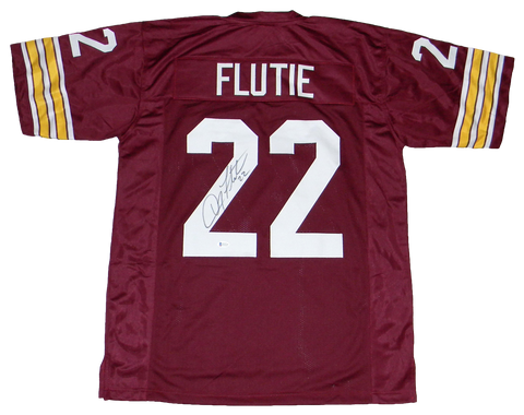 DOUG FLUTIE AUTOGRAPHED SIGNED BOSTON COLLEGE EAGLES #22 JERSEY BECKETT