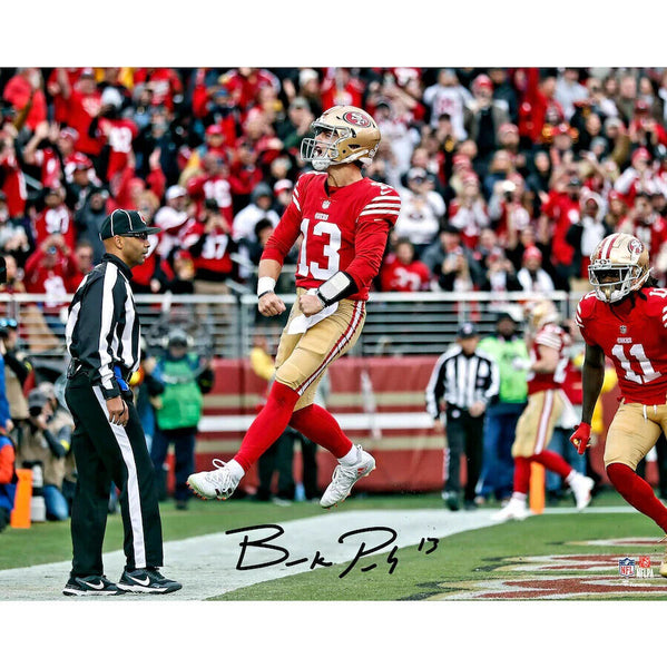 Brock Purdy San Francisco 49ers Signed Celebration Scream 16x20 Photo Fanatics