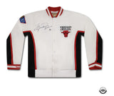 Michael Jordan Autographed 1996-97 White Authentic Warm Up Jacket UDA LE 96