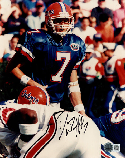 Danny Wuerffel Autographed Florida Gators 8x10 Photo Beckett 47263