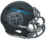 Will Levis Autographed Tennessee Titans Slate Speed Mini Helmet Fanatics