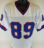 Mark Bavaro Signed New York Giants White Jersey (PSA COA) 2xSuper Bowl Champion