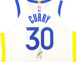 WARRIORS STEPHEN CURRY AUTOGRAPHED NIKE AUTHENTIC JERSEY 48 JSA 235679