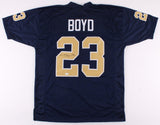 Tyler Boyd Signed Pitt Panther Jersey (TSE COA) Cincinnati Bengals Wide Receiver