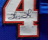 BILLS GREATS AUTOGRAPHED FRAMED JERSEY 3 SIGS KELLY THOMAS BECKETT 195234