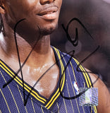 Jermaine O'Neal Signed 8x10 Indiana Pacers Basketball Photo BAS