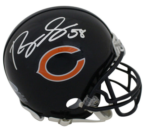 Roquan Smith Autographed/Signed Chicago Bears Mini Helmet BAS 24480