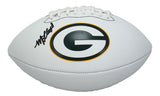 MarShawn Lloyd Autographed Green Bay Packers White Panel Football Beckett