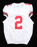 Chris Olave Signed Ohio State Buckeyes Jersey (JSA COA) New Orleans Saints W.R.
