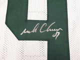 GREEN BAY PACKERS MARK CHMURA AUTOGRAPHED WHITE JERSEY PSA/DNA ITP STOCK #234554