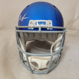 AIDAN HUTCHINSON SIGNED DETROIT LIONS F/S ALTERNATE SPEED REPLICA HELMET BECKETT