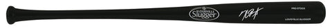 Kris Bryant Signed Louisville Slugger Pro Black Baseball Bat - (Fanatics COA)