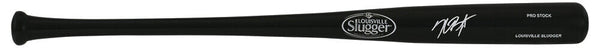 Kris Bryant Signed Louisville Slugger Pro Black Baseball Bat - (Fanatics COA)