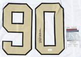 Bryan Bresee Signed New Orleans Saints Jersey (JSA COA) 2023 1st Round Pick DT