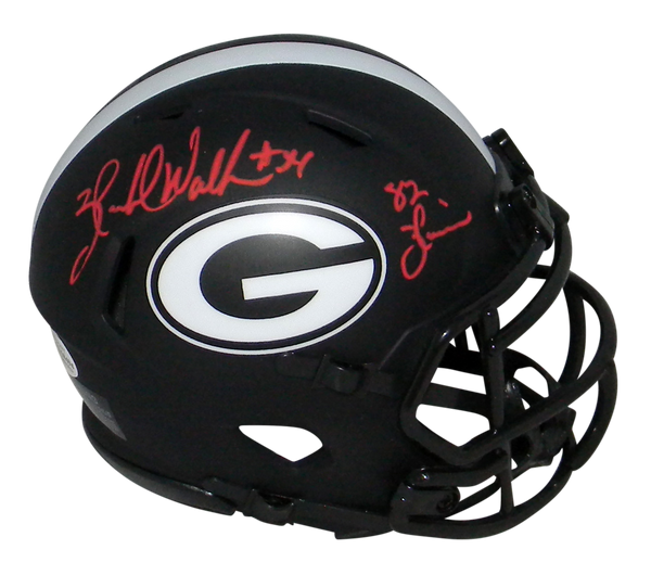 HERSCHEL WALKER SIGNED GEORGIA BULLDOGS ECLIPSE SPEED MINI HELMET W/ 82 HEISMAN