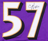 C.J. Mosley Signed Baltimore Ravens Jersey (JSA COA) 2014 1st Rd Draft Pick LB