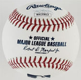 Jack Morris Signed OML Baseball (JSA COA) Tigers, Twins, Blue Jays / HOF 2018