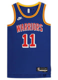 KLAY THOMPSON Autographed Warriors Nike Year 0 Blue Jersey FANATICS