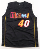 Udonis Haslem Signed Miami Heat Jersey (Beckett) 3xNBA Champion / Forward