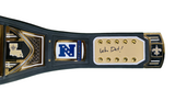 Rashid Shaheed Autographed Who Dat! New Orleans Saints Championship Belt Beckett