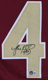 Boston College Luke Kuechly Authentic Signed Maroon Pro Style Jersey BAS Witness