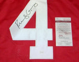 RANDY GREGORY SIGNED AUTOGRAPHED NEBRASKA HUSKERS CORNHUSKERS #4 JERSEY JSA