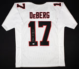 Steve DeBerg Signed Atlanta Falcons Jersey (JSA COA) Over 34,000 Passing Yards