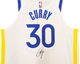 WARRIORS STEPHEN CURRY AUTOGRAPHED NIKE JERSEY SIZE 48+2 JSA 235471