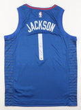 Reggie Jackson Signed Los Angeles Clippers Nike Jersey (PSA COA)