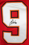 Jason Pierre Paul Autographed Red Pro Style Jersey- JSA W *Black