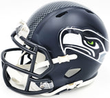 DEVON WITHERSPOON AUTOGRAPHED SEAHAWKS BLUE SPEED MINI HELMET MCS HOLO 229509