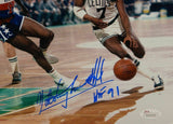 Nate Archibald HOF Autographed 8x10 Boston Celtics Dribbling Photo- JSA W Auth