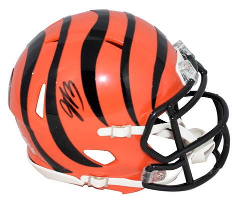 JERMAINE BURTON AUTOGRAPHED CINCINNATI BENGALS SPEED MINI HELMET BECKETT