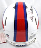 Andre Reed Signed Buffalo Bills F/S Speed Authentic Helmet w/HOF- Beckett W Holo