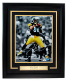 Hines Ward Signed/Autographed 11x14 Photo Pittsburgh Steelers Framed JSA 192370