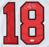 Ryan Dzingel Signed Ottawa Senators Custom Style Jersey (Beckett COA)