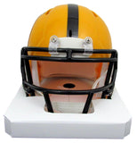 Jack Ham HOF Signed/Inscr Yellow Mini Helmet Steelers Becket Witness 192373