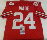 Shaun Wade Signed Ohio State Buckeyes Jersey (JSA COA) 2021 Draft Pck / Ravens