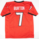 Jermaine Burton Signed Georgia Bulldogs Jersey (JSA COA) Bengals Receiver