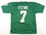 Audric Estime Signed Notre Dame Fighting Irish Jersey (JSA COA) Denver Bronco RB