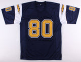 Kellen Winslow Signed Chargers Jersey (JSA) 5x Pro Bowl T.E. (1980-1983, 1987)