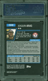 Rangers Joaquin Arias Signed 2006 Bowman Chrome FGP #FG40 Card PSA Slab 83426289