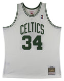 Celtics Paul Pierce "2008 Finals MVP" Signed White M&N HWC Swingman Jersey Fan 2